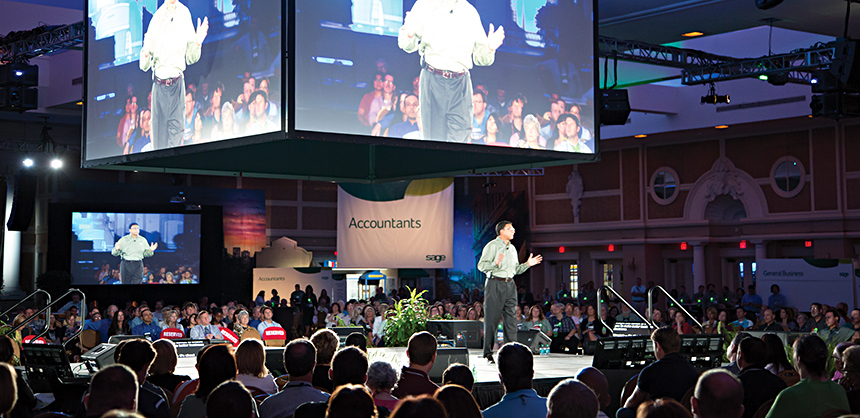 Traditional classroom- and theater-style room setups are a thing of the past as attendees expect spaces to be set up in the best way to deliver content. Courtesy of Sarah Michel