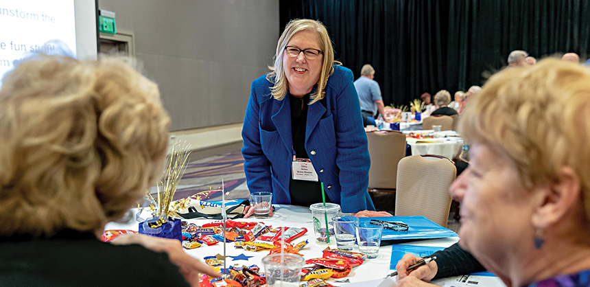 Helen Horyza, author and founder of Career Coach Entrepreneur Academy, suggests those who lost their jobs maintain a positive attitude. Photo courtesy of Helen Horyza