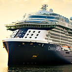 Celebrity Apex, AX, ship exterior, aerial, drone
