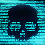 Ransomware And Code Hacking Background