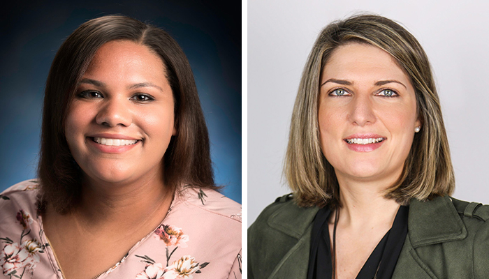 Tory Anthony, of LPL Financial, and Katja Frank, of marbet