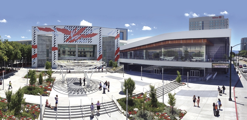 San Jose McEnery Convention Center offers 520,000 sf of meeting and event space.