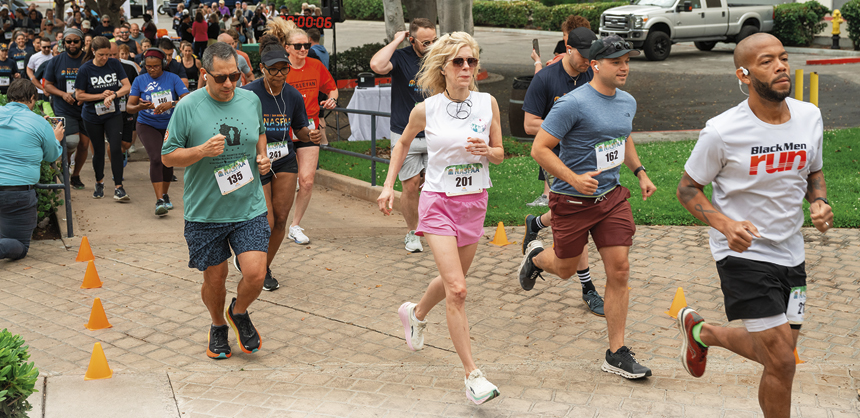 Fit City offers many teambuilding events, including a fun run.