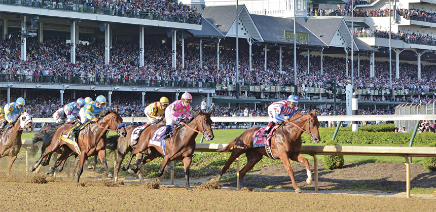 Churchill Downs in Louisville, KY, is often used as a site for teambuilding and receptions.