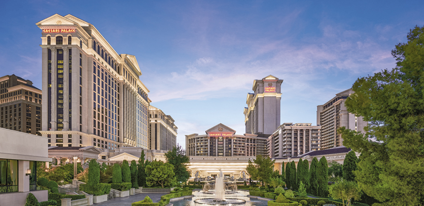 Caesars Palace offers a myriad of amenties, as well as a two-story conference center featuring two 51,000 sf pillarless ballrooms.