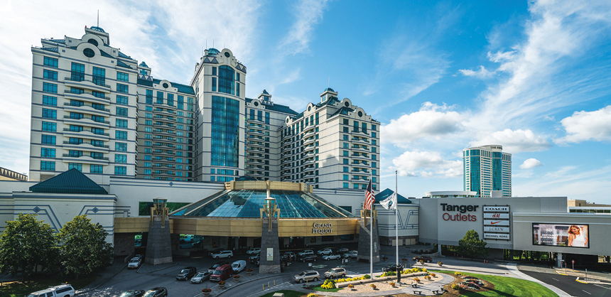 Foxwoods Resort Casino is the largest hotel casino in the Northeast.