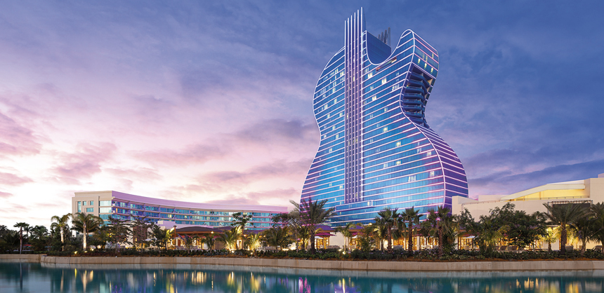 Florida's Seminole Hard Rock Hotel & Casino Hollywood offers 120,000 sf of meeting and event space.