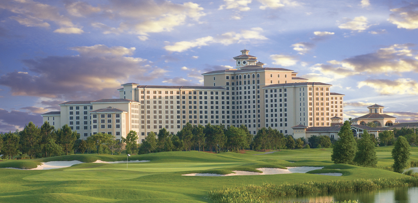 Rosen Shingle Creek in Orlando offers a championship golf course, plenty of amenities and 490,000 sf of meeting and event space.