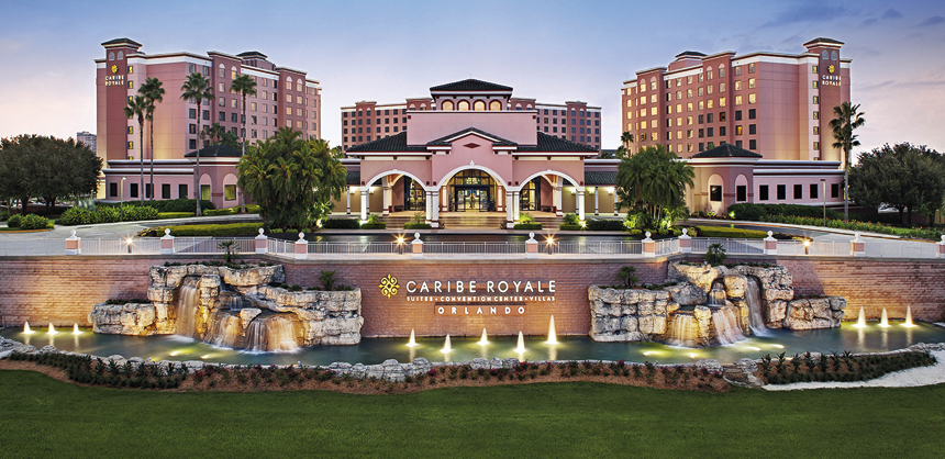 Caribe Royale Orlando offers 260,000 sf of meeting and event space minutes from theme parks and other popular attractions.