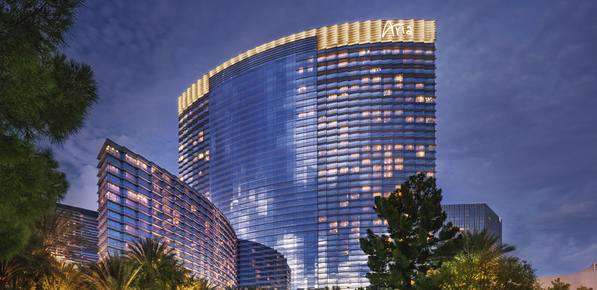 ARIA Resort & Casino offers 500,000 sf of meeting space.