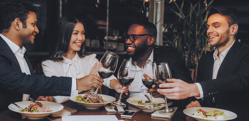 Attendees love casino resorts with plenty of dining options.