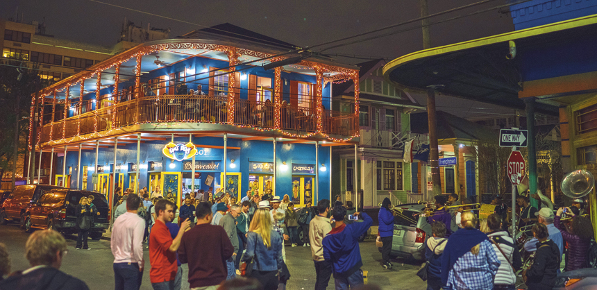 New Orleans’ French Quarter is a hub for live entertainment, culture and authentic restaurants. Photo courtesy of New Orleans & Company