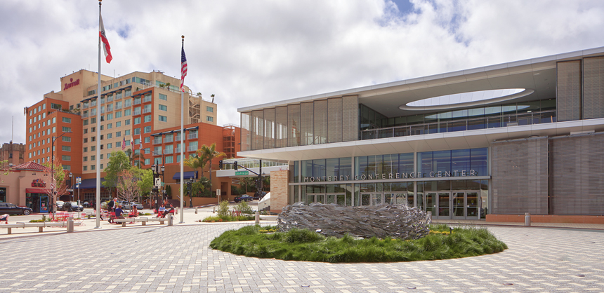 The Monterey Conference Center is not far from attractions like Cannery Row, Old Fisherman’s Wharf and the beach.
