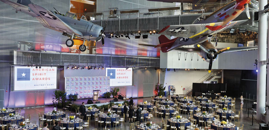 The National WWII Museum is a popular New Orleans venue that offers event space.
