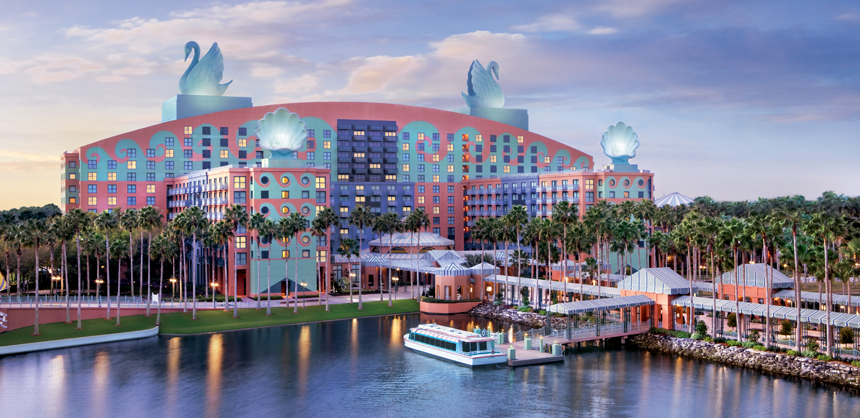 Walt Disney Swan & Dolphin’s $300 million renovation includes more than 100,000 sf of additional meeting and event space.