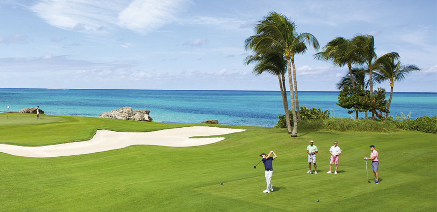 Atlantis Ocean Club Golf Course at Atlantis Paradise Island Bahamas