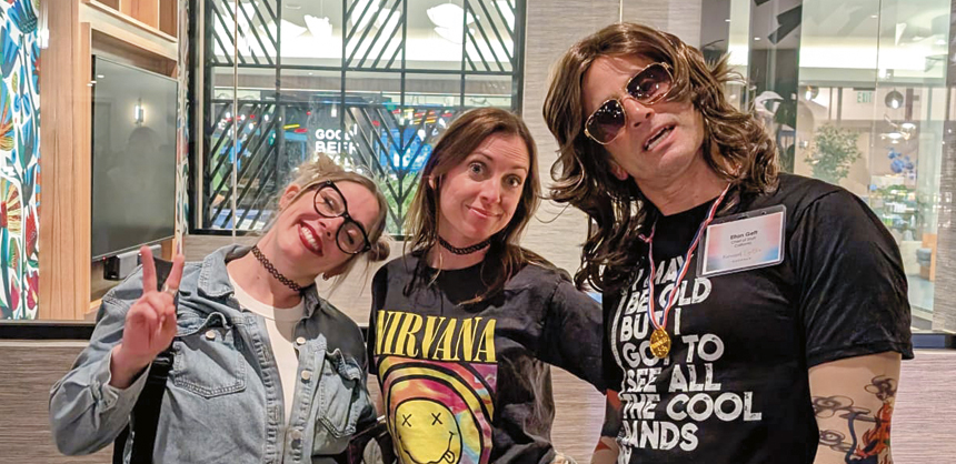 Creating nostalgia is always a great connector at an event. Photo courtesy of Ashley Case
