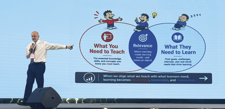 The most powerful learning happens where what we teach meets what learners need. Photo courtesy of Meducate Global, LLC