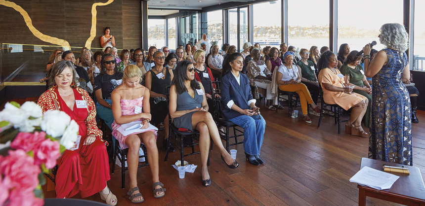Speaker events, such as this one at ERIA Sausalito, should be supplemented with other types of learning to better engage attendees.