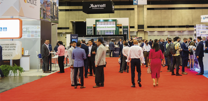 Choosing the right venue is paramount. Pictured: AAHOA event